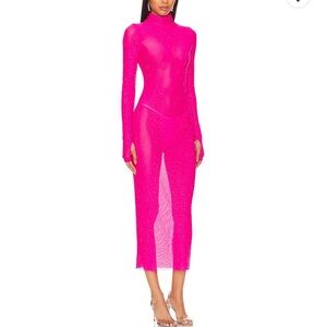 AFRM Dress Shailene Rhinestone